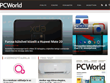 Tablet Screenshot of pcworld.hu